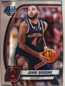 2024-25 Bowman University Chrome Basketball Johni Broome #98