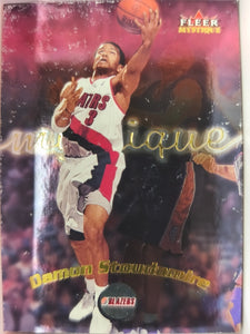 2000-01 Fleer Mystique Basketball Damon Stoudamire #91