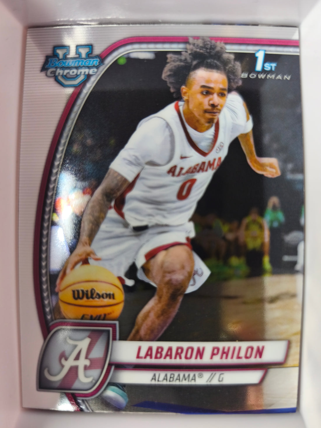 2024-25 Bowman University Chrome Basketball Labaron Philon #49