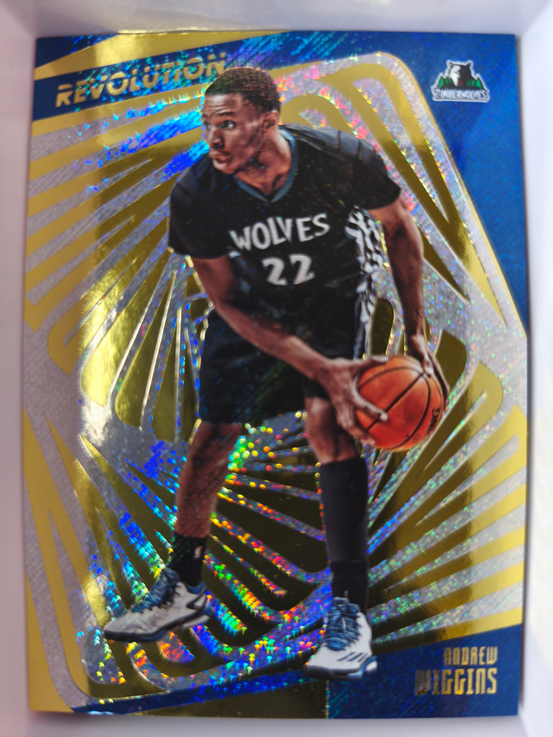 2015-16 Panini Revolution Basketball Andrew Wiggins #100