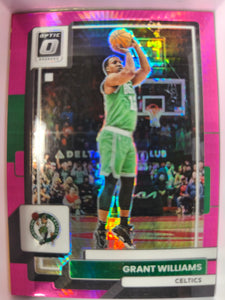 2022-23 Donruss Optic Basketball Hyper Pink Grant Williams #17