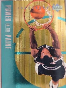 1999-00 Upper Deck Hardcourt Basketball Power in the Paint David Robinson #P4