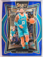 2024-25 Panini Select Basketball Blue (Retail) Miles Bridges #8