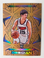 2024-25 Panini Obsidian Electric Etch Bronze Flood 80/99 Reed Sheppard #160