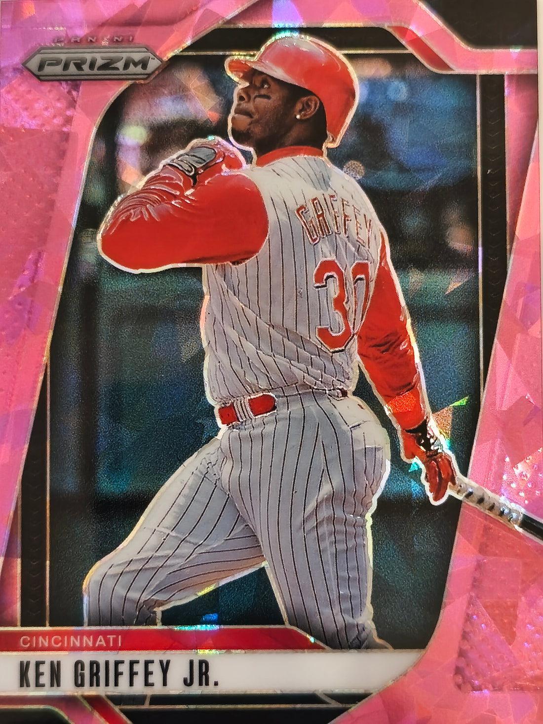 2025 Panini Prizm Baseball Pink Ice Prizms Ken Griffey Jr. #54