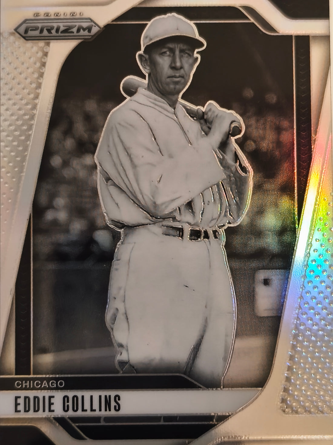 2025 Panini Prizm Baseball Silver Prizms Eddie Collins #93