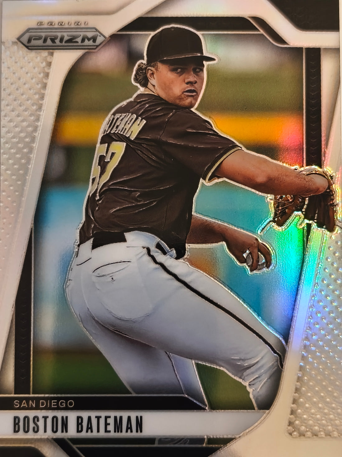 2025 Panini Prizm Baseball Silver Prizms Boston Bateman #76