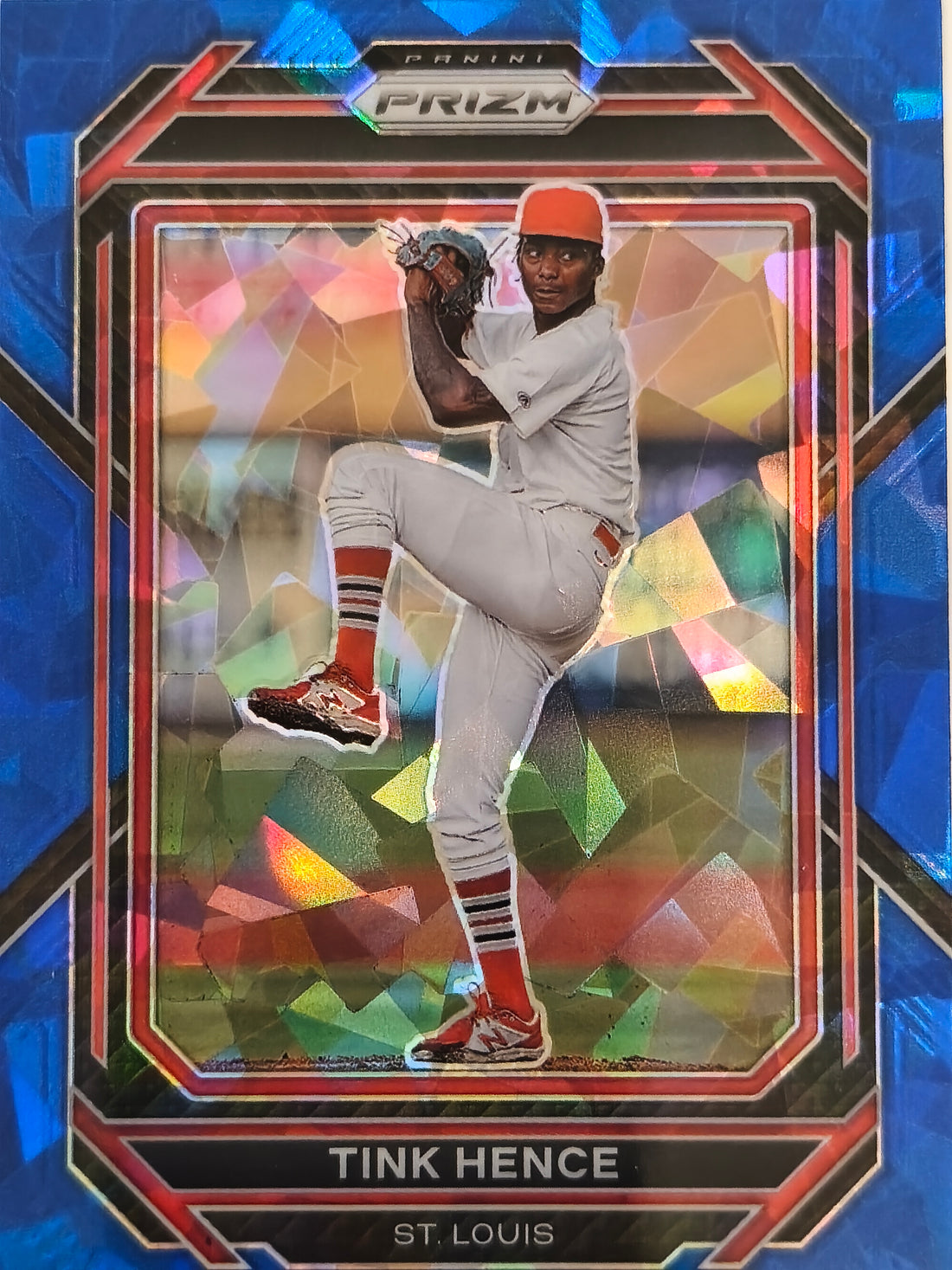 2023 Panini Prizm Baseball Blue Ice Prizms Tink Hence #131