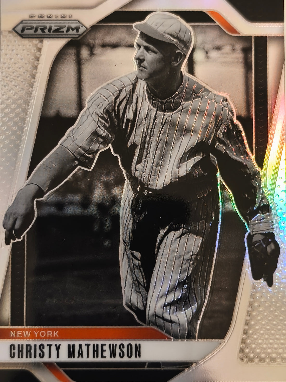 2025 Panini Prizm Baseball Silver Prizms Christy Mathewson #129