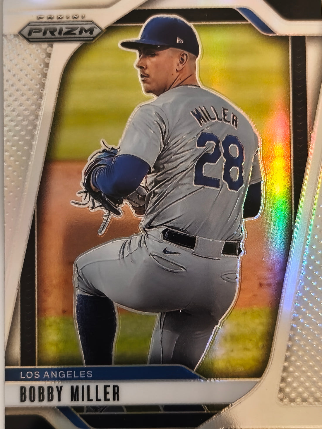2025 Panini Prizm Baseball Silver Prizms Bobby Miller #84