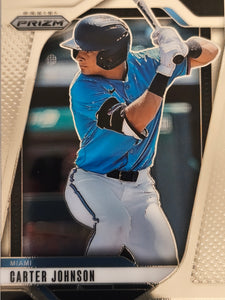 2025 Panini Prizm Baseball Carter Johnson #91