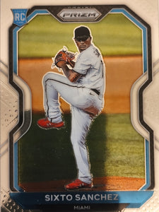 2021 Panini Prizm Baseball Sixto Sanchez #86 Rookie