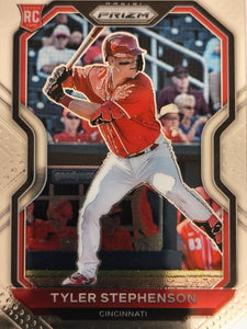 2021 Panini Prizm Baseball Tyler Stephenson #133 Rookie