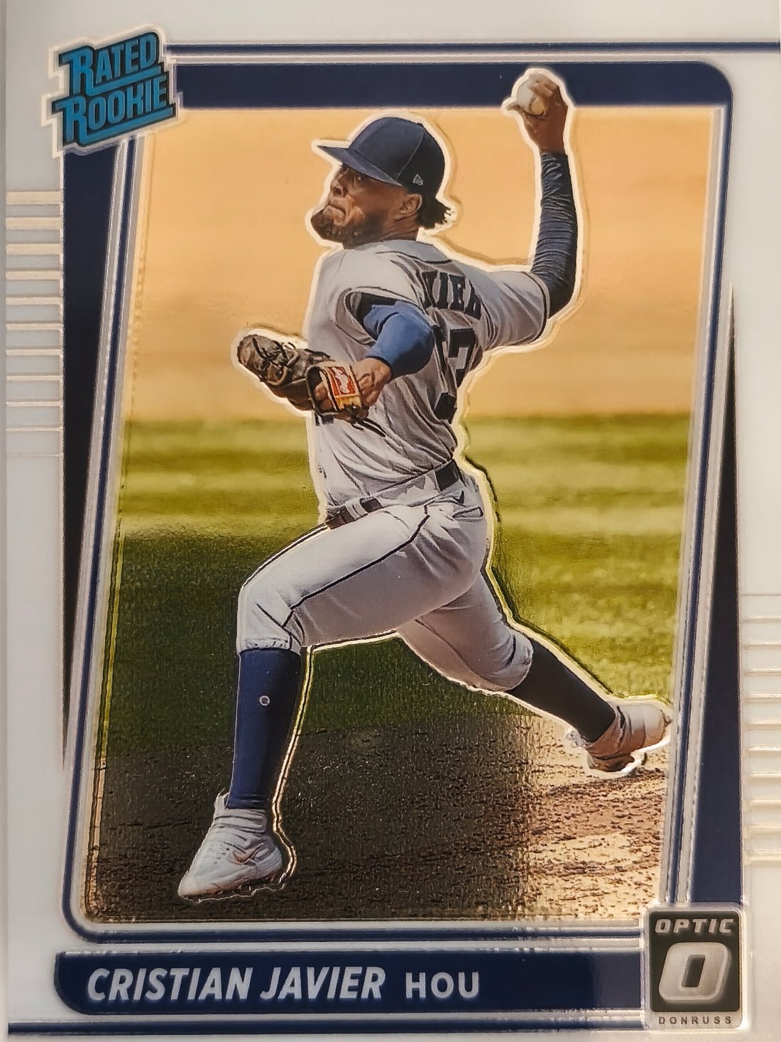 2021 Donruss Baseball Cristian Javier #42 Rookie