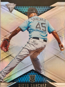 2021 Panini Chronicles Baseball Titanium Sixto Sanchez #12