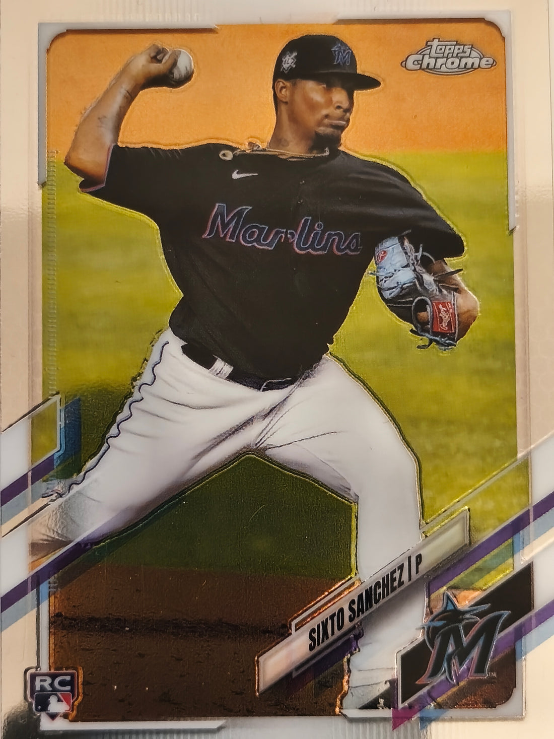 2021 Topps Chrome Baseball Sixto Sanchez #193 Rookie
