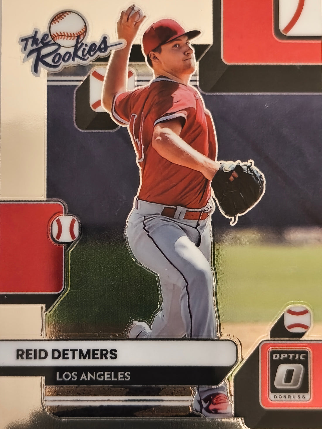 2022 Donruss Optic Baseball The Rookies Reid Detmers #TR-10