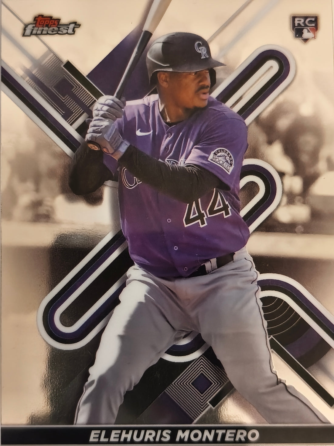 2022 Finest Baseball Elehuris Montero #93 Rookie