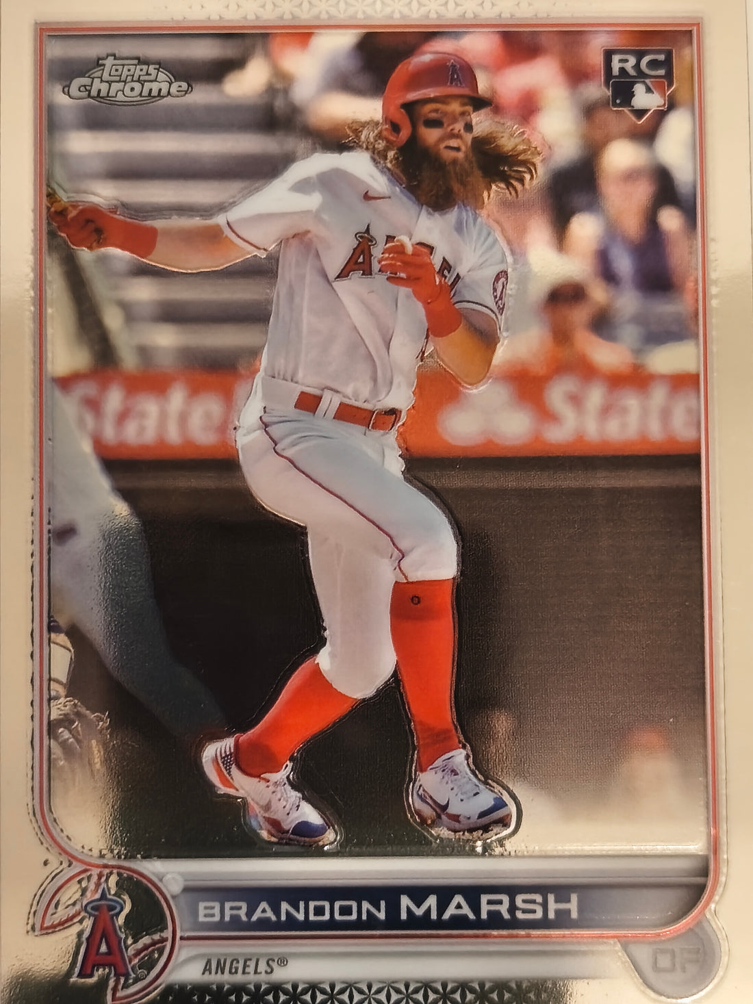 2022 Topps Chrome Baseball Brandon Marsh #133 Rookie