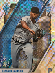 2022 Panini Chronicles Baseball Phoenix Building Blocks Edward Cabrera #6 Rookie