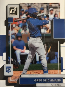 2022 Panini Chronicles Baseball Clearly Donruss Greg Deichmann #17