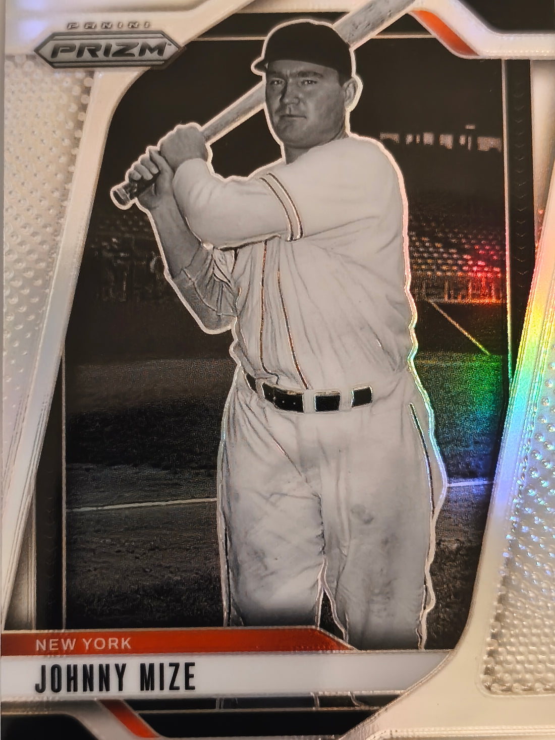 2025 Panini Prizm Baseball Silver Prizms Johnny Mize #113