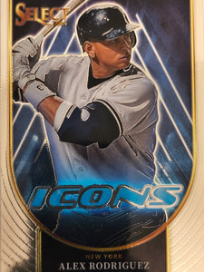 2024 Panini Select Baseball Icons Alex Rodriguez #11