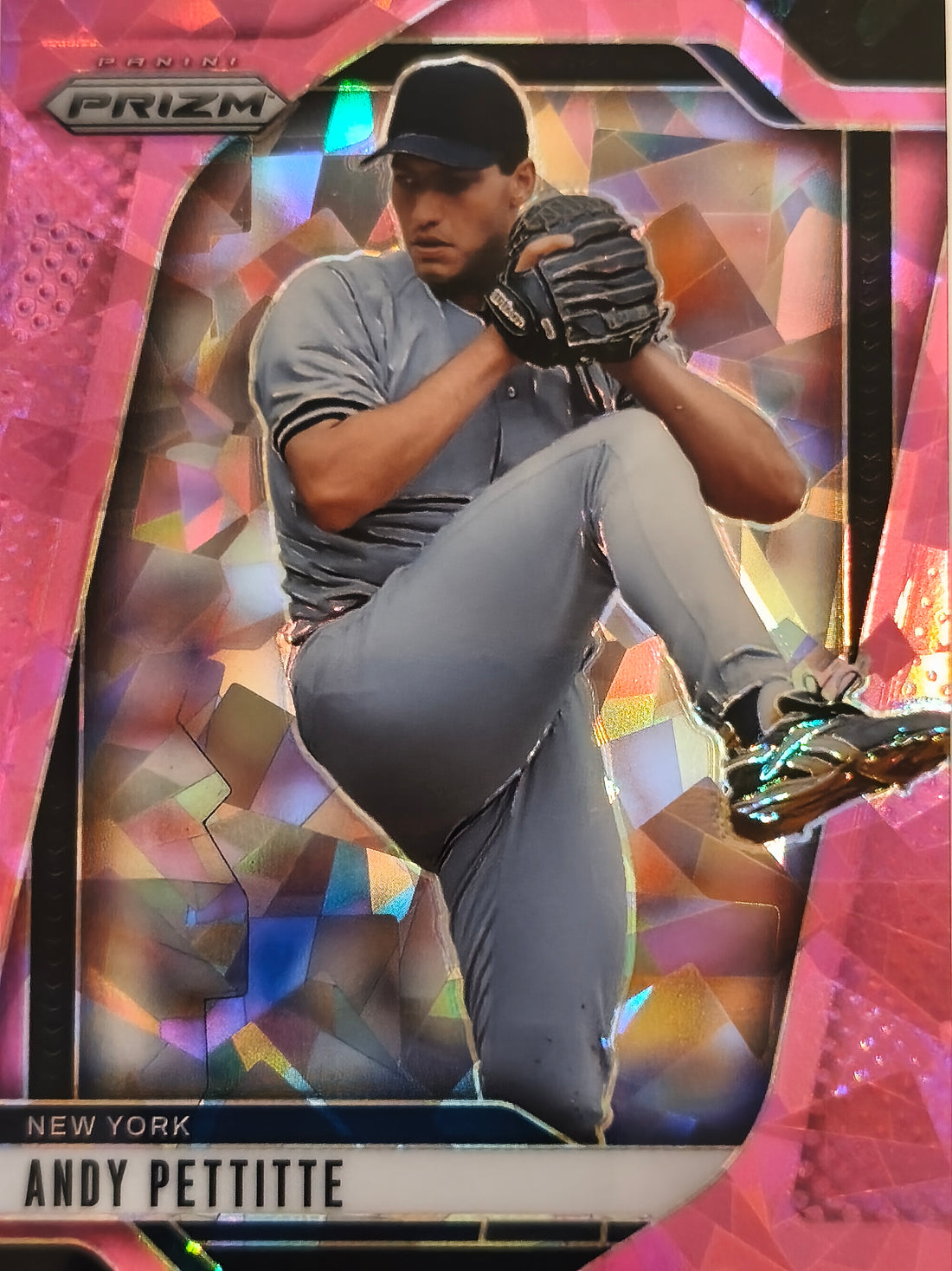 2025 Panini Prizm Baseball Pink Ice Prizms Andy Pettitte #234