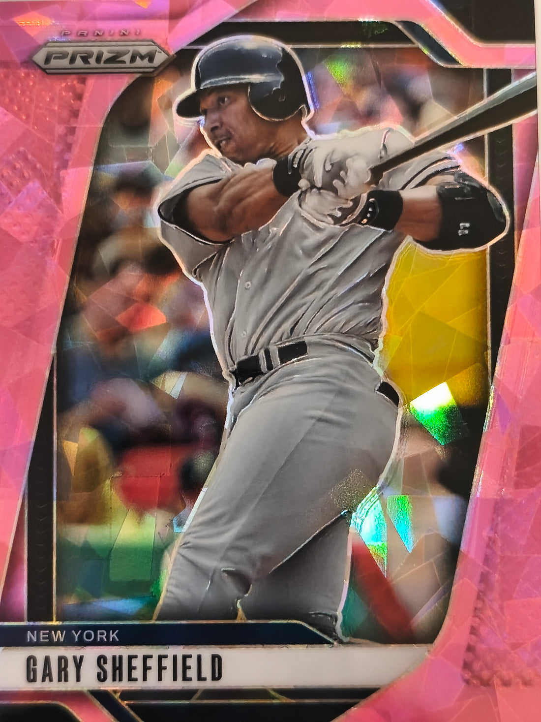 2025 Panini Prizm Baseball Pink Ice Prizms Gary Sheffield #128