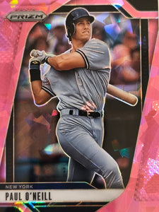 2025 Panini Prizm Baseball Pink Ice Prizms Paul O'Neill #139