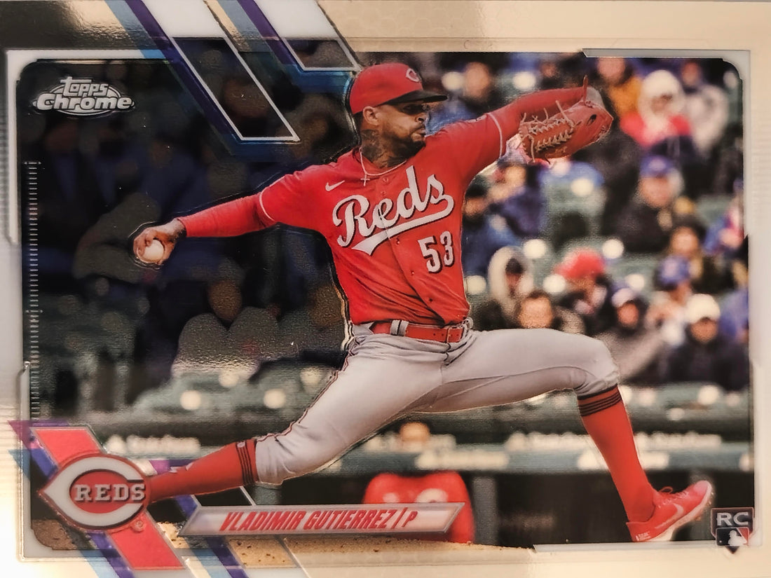 2021 Topps Chrome Update Baseball Vladimir Gutierrez #USC84 Rookie
