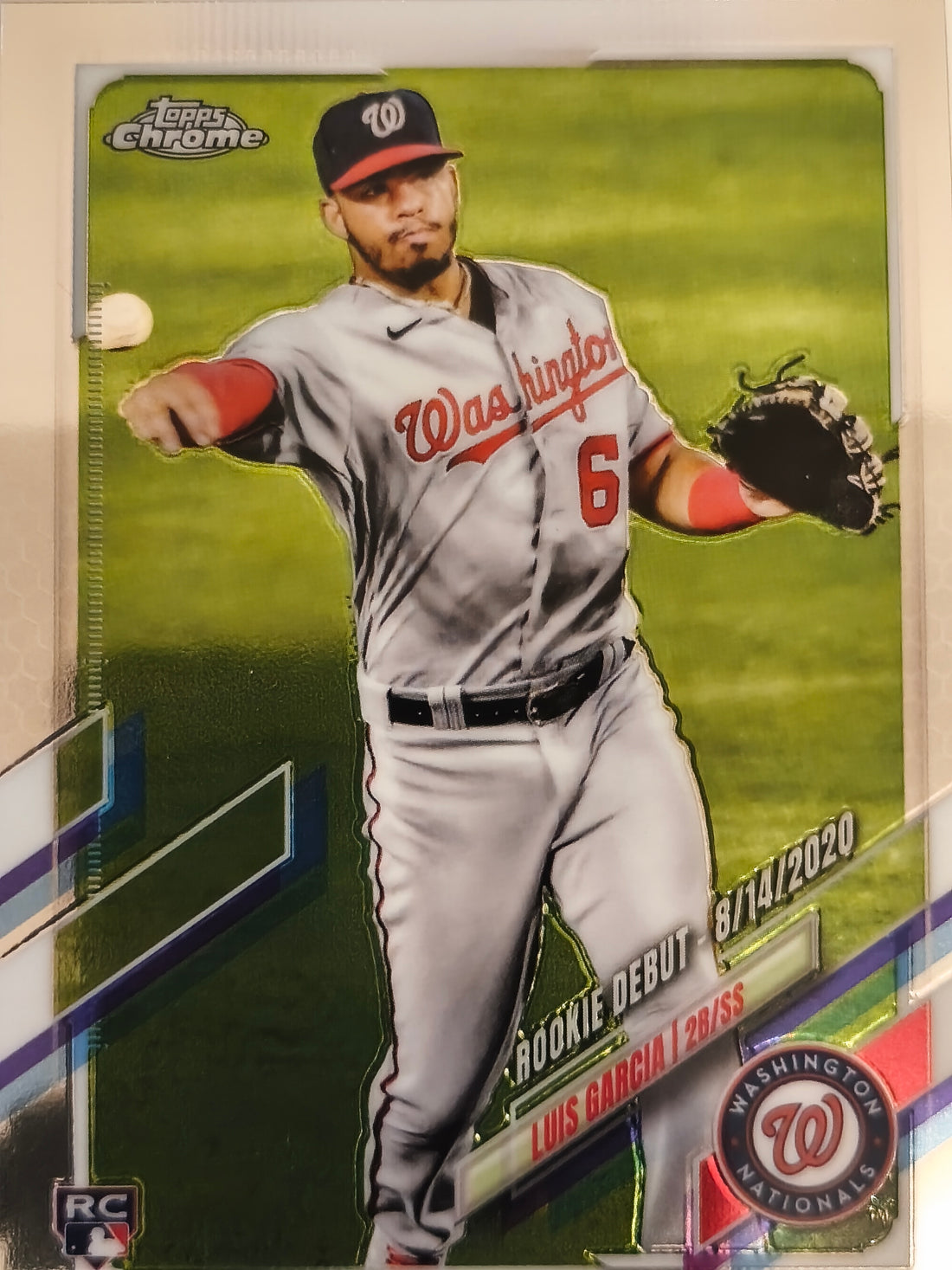 2021 Topps Chrome Update Baseball Luis Garcia #USC28