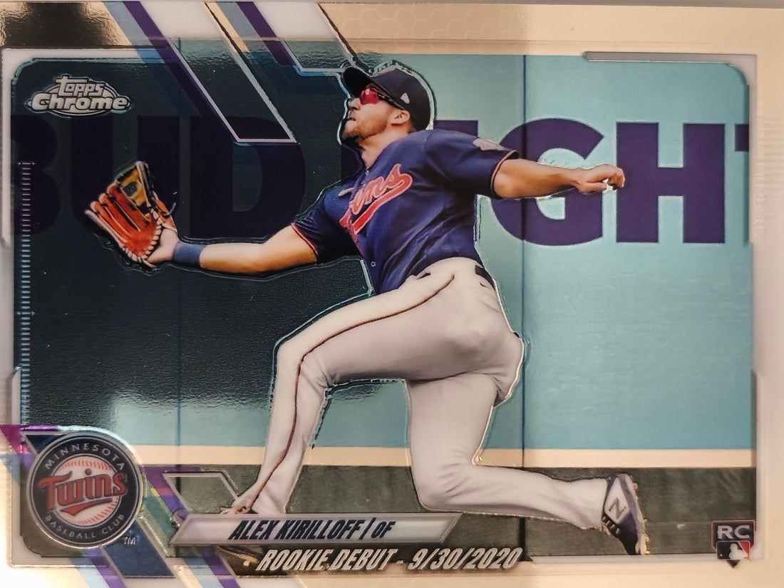 2021 Topps Chrome Update Baseball Alex Kirilloff #USC11