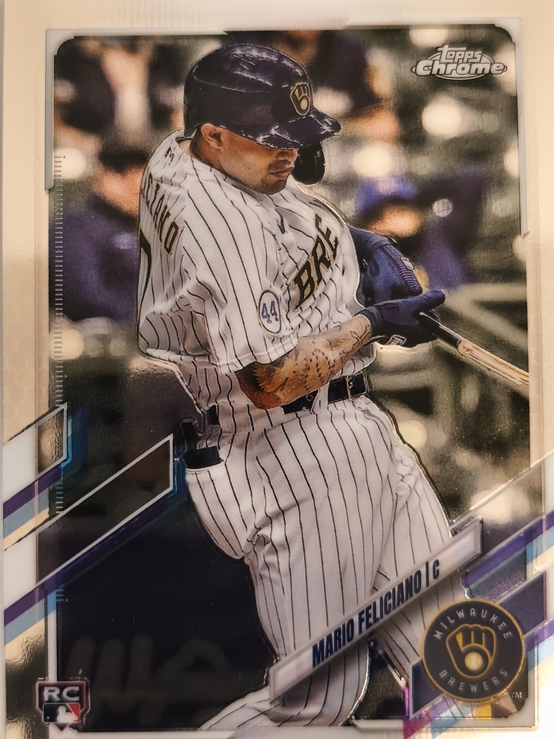 2021 Topps Chrome Update Baseball Mario Feliciano #USC43 Rookie