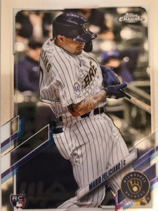 2021 Topps Chrome Update Baseball Mario Feliciano #USC43 Rookie