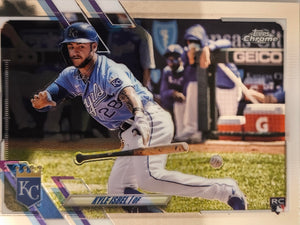 2021 Topps Chrome Update Baseball Kyle Isbel #USC98 Rookie