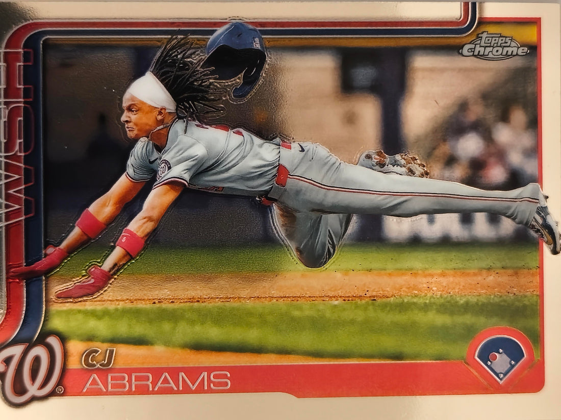 2025 Topps Chrome Baseball CJ Abrams #176