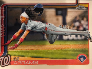 2025 Topps Chrome Baseball CJ Abrams #176