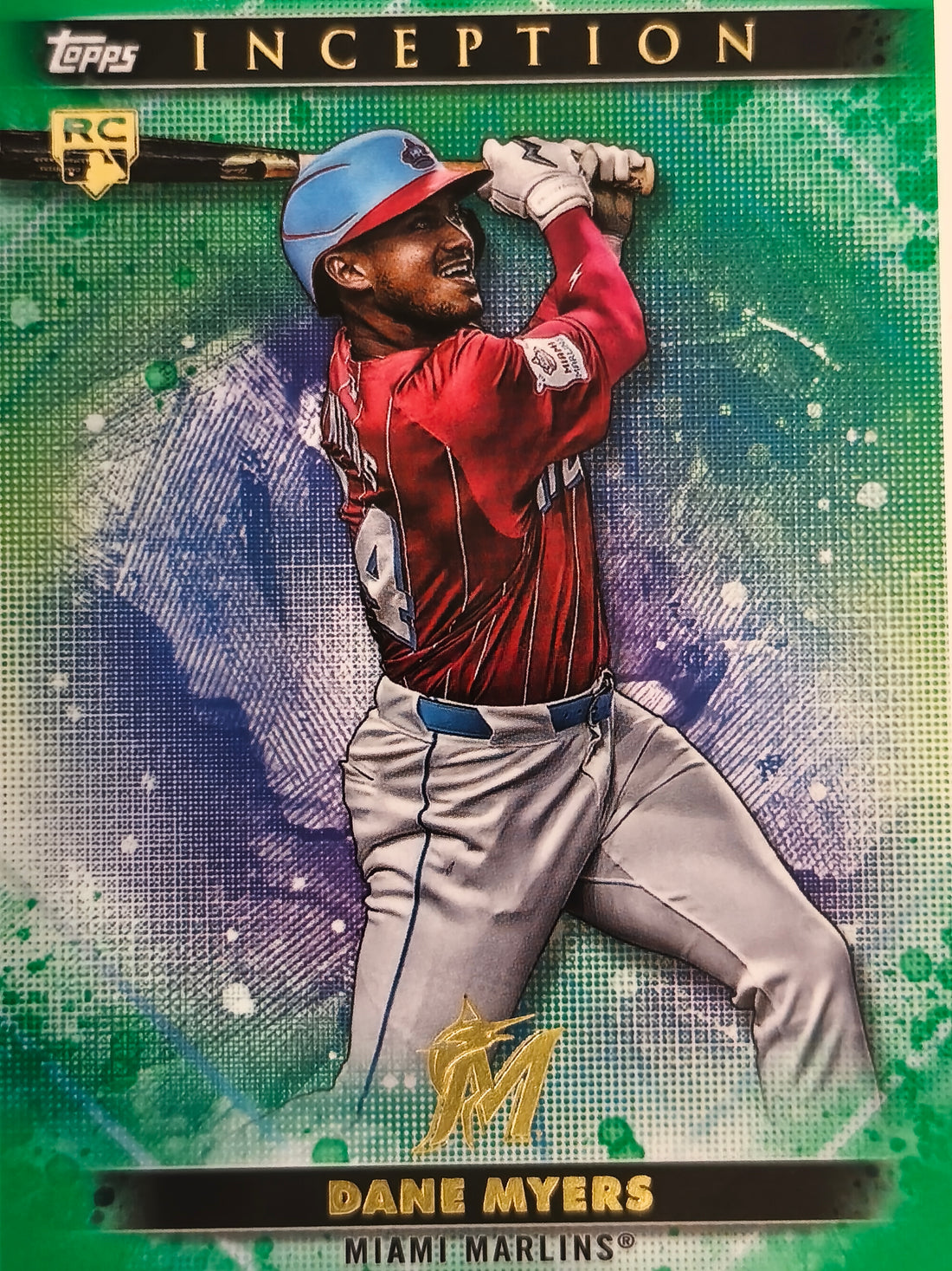 2024 Topps Inception Baseball Green Dane Myers #40