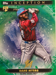2024 Topps Inception Baseball Green Dane Myers #40