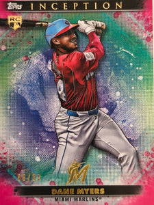 2024 Topps Inception Baseball Magenta 86/99 Dane Myers #40