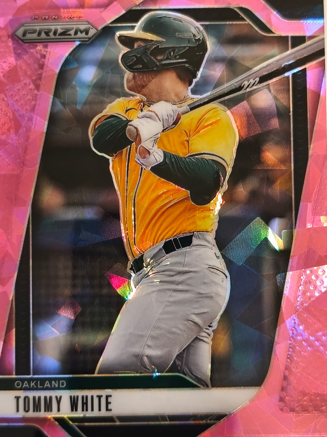 2025 Panini Prizm Baseball Pink Ice Prizms Tommy White #169