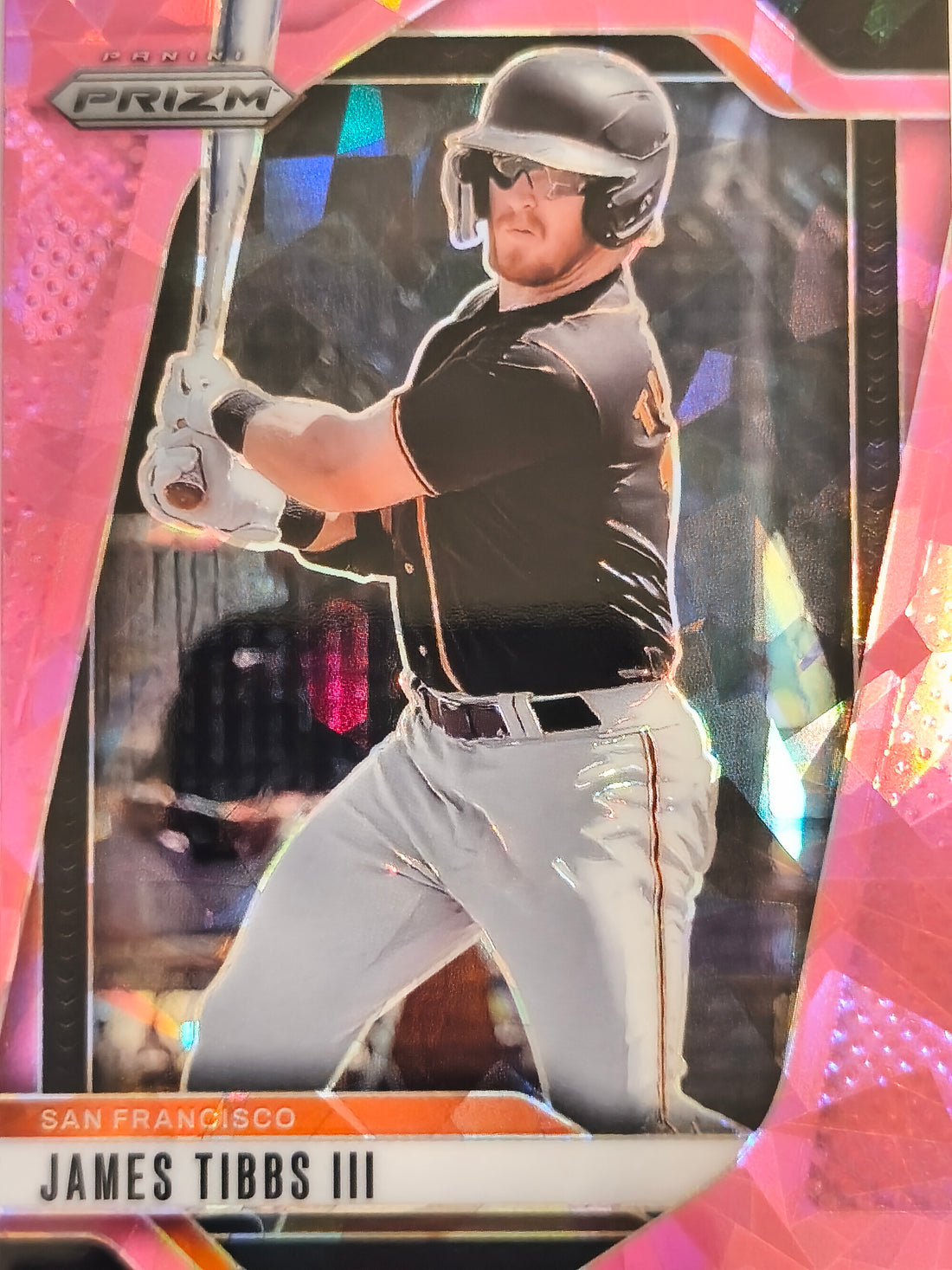 2025 Panini Prizm Baseball Pink Ice Prizms James Tibbs III #292