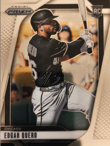 2025 Panini Prizm Baseball Edgar Quero #216 Rookie