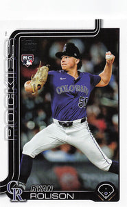 2025 Topps Update Baseball Ryan Rolison #US124 Rookie