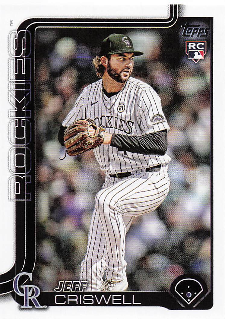 2025 Topps Update Baseball Jeff Criswell #US5 Rookie