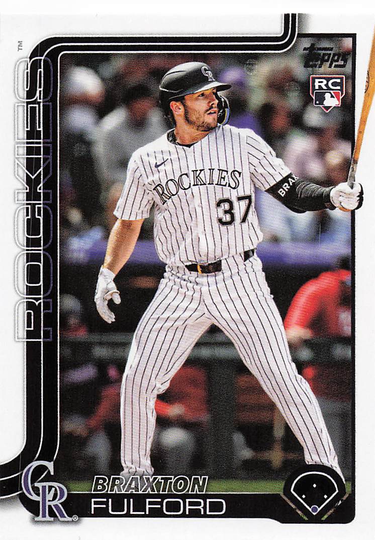 2025 Topps Update Baseball Braxton Fulford #US123 Rookie