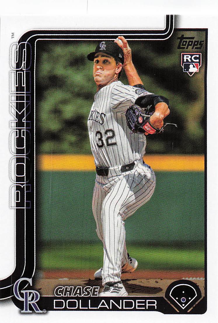 2025 Topps Update Baseball Chase Dollander #US151 Rookie
