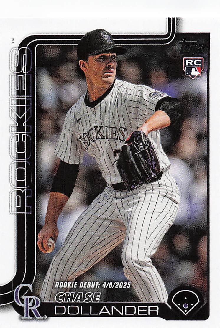 2025 Topps Update Baseball Chase Dollander #US259