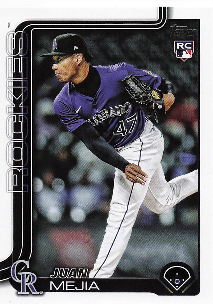 2025 Topps Update Baseball Juan Mejia #US285 Rookie